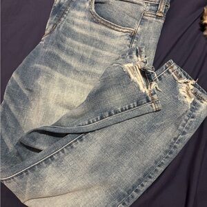 American Eagle Outfitters Dark Blue Super Stretch Jegging